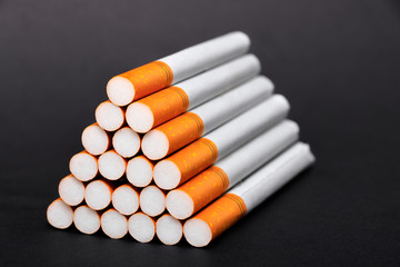 Heap of cigarettes