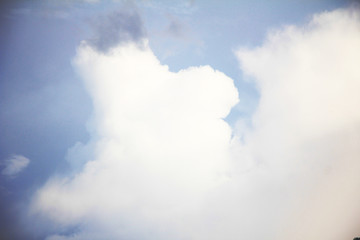 Obraz premium white clouds in the sky