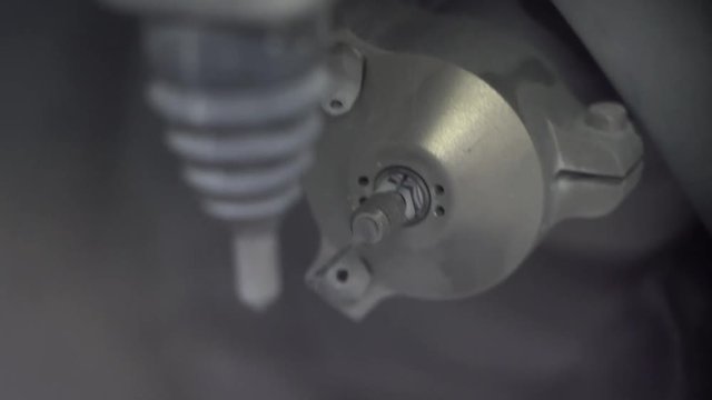 milling dental crowns and etam with the replacement of friezes - drills