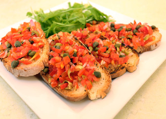        ITALIAN BRUSCHETTA     