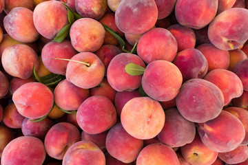 Peaches texture background.