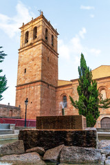 Fototapeta na wymiar Concatedral de San Pedro en Soria. España. Europa.