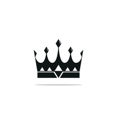 Crown icon. Vector illustration.