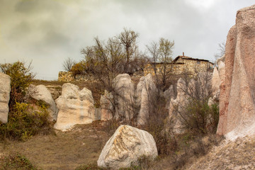 Part of the giant rock composition 