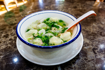 Chinese Hundun Soup