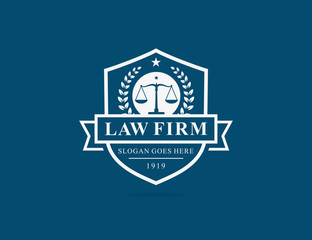 Law firm logo template