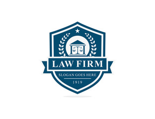 Law firm logo template