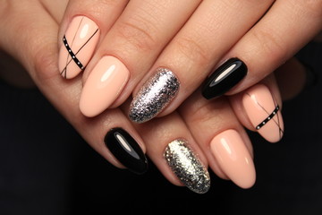 stylish nails manicure