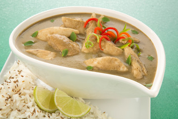         THAI GREEN CURRY     CLOSE UP FOOD IMAGE