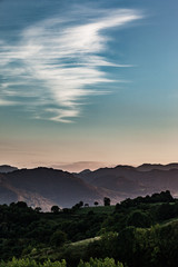 Cabranesone landscape. Cabranes, Asturias, Spain