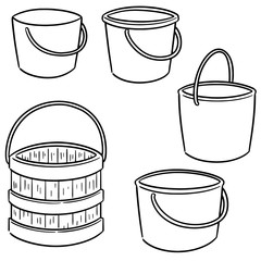 vector set of bucket