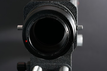 In macro photography and photomicrography, a bellows device is very helpful and almost indispensable