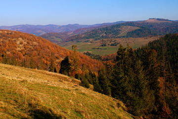 Fototapeta na wymiar Góry Karpaty