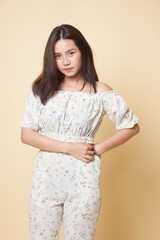 Obraz premium Portrait of beautiful young Asian woman.