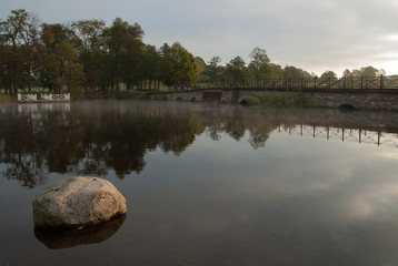 Fototapeta na wymiar Lake in west Sweden