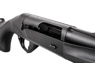Shotgun isolated on white
