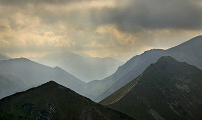Obraz na płótnie Canvas Tatra Mountains near Zakopane. Poland