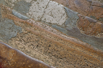 closeup of the old stone stairs, abstract textured background, diagonal lines