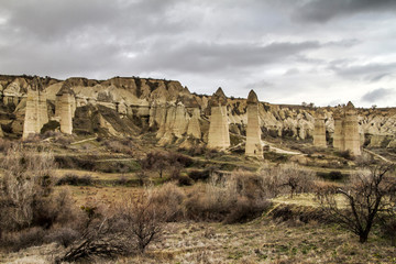 Panorami della Cappadocia, Turchia