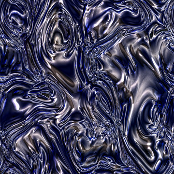 3d effekt - abstrakt metallisch Schmelze 