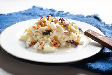 Apple salad for christmas