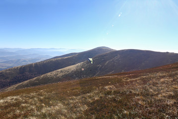 paragliding, good paragliding, paragliding high in the mountains