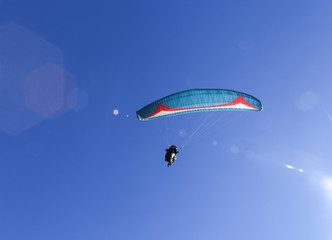 paragliding, good paragliding, paragliding high in the mountains