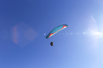 paragliding, good paragliding, paragliding high in the mountains