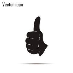 thumbs up icon , vector illustration