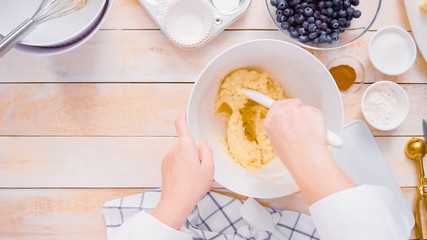 Blueberry muffins