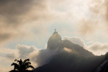 Christ The Redeemer In The Clouds