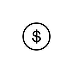 coin dollar icon