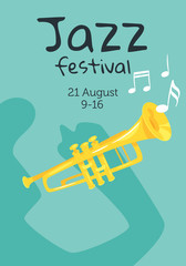 Jazz poster backgroun