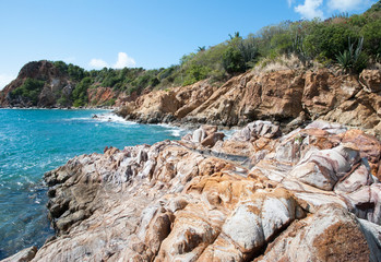 St. Thomas Red Point Coastline