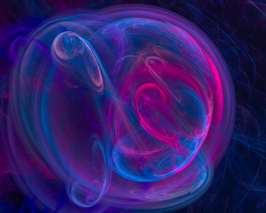 abstract digital fractal, beautiful background, disco, party
