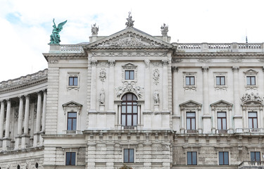 Fototapeta na wymiar Neue Burg Wing in Hofburg Palace, Vienna, Austria