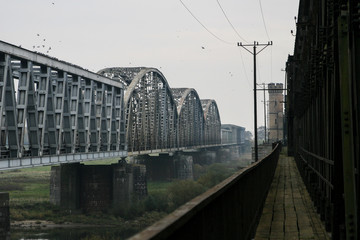 Postcards from Poland: Tczew Bridge on Vistula River