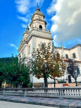 San Juan Bautista Church in Mieres, Asturias, Spain