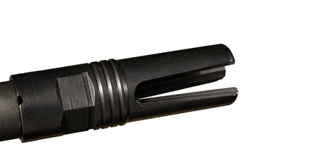 Isolated AR-15 flash hider