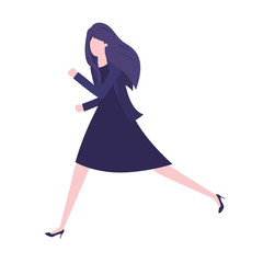 business woman avatar character