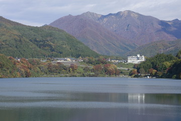 Obraz premium 赤谷湖
