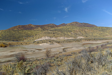 mountain in the high desert