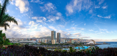 view of the city of santa cruz de tenerife © Jan