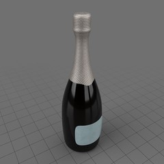 Champagne bottle