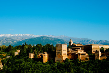 Fototapeta na wymiar The Alhambra - Granada - Spain