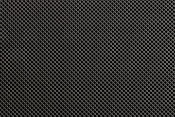 Texture of dirty on black metal grate wall, abstract pattern background