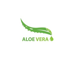 Aloe vera logo vector