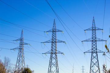 high voltage line