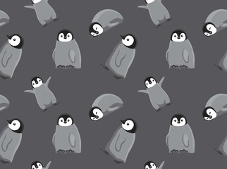 Baby Penguin Seamless Wallpaper