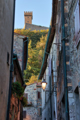 Medieval village of Radicofani in Tuscany